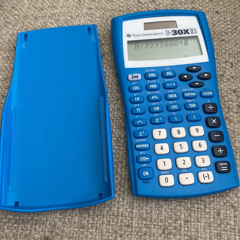 Texas Instruments TI-30X IIS Scientific Calculator Blue Student Math